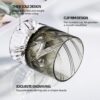 KAMMAK 8KPWY004 whiskey glasses shape and proportion detail image 3