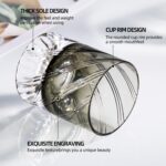 KAMMAK Crystal Whiskey Glasses, 8KPWY004