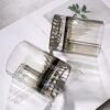 KAMMAK Crystal Whiskey Glasses, 8KPWY006 KAMMAK 8KPWY006 whiskey glasses styled on dining table image 5