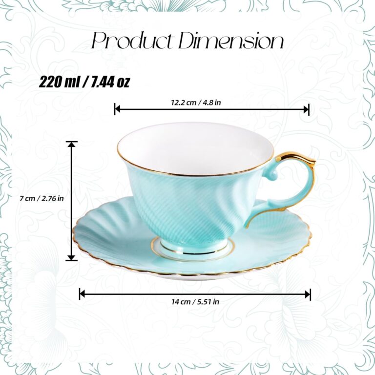 KAMMAK 8KPGH023+24 ceramic cup and saucer front view in product description
