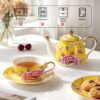 KAMMAK 8KPGH010 ceramic teapot styled home decor setting image 5