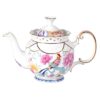 KAMMAK 8KPGH016 ceramic teapot front view for product display