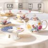 KAMMAK 8KPGH013+14 ceramic teapot scale and proportion view image 6