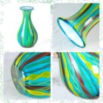 Modern Art Vase for Flower Mantle Dining Table Centerpiece, Entryway Living Room Wedding Decoration (JG2009) KAMMAK 8HPJG02009 glass vase styled on dining table image 4