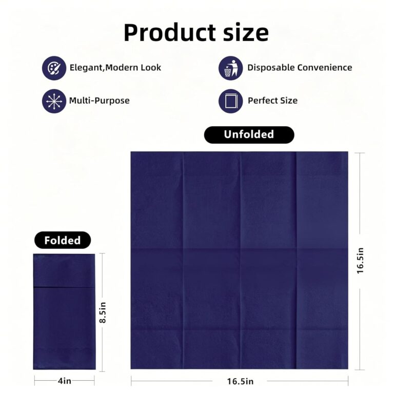 KAMMAK 7KPSP995N dinner napkins front view in product description