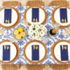 KAMMAK 7KPSP995N dinner napkins scale and proportion view image 6