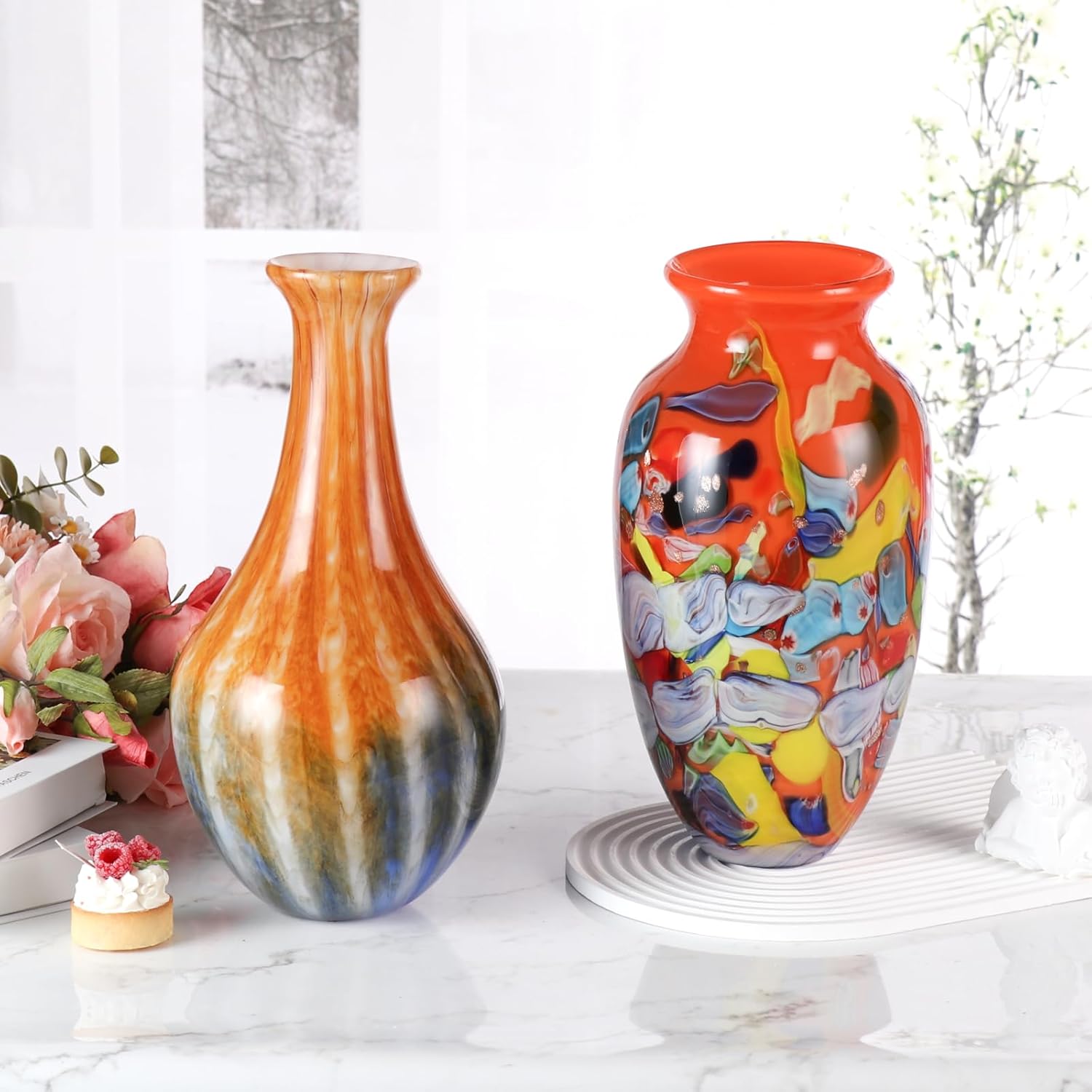 KAMMAK 8HPJG02083 glass vase detail image 1 in product description