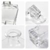 KAMMAK 8KPJB005 glass decanter close-up material texture detail image 4