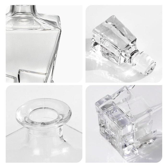 KAMMAK 8KPJB005 glass decanter close-up material texture detail image 4