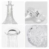 KAMMAK 8KPJB002 glass decanter close-up material texture detail image 4