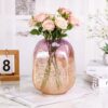 KAMMAK 8HPSYX030 glass vase side angle view showing silhouette