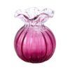 KAMMAK 8HPSYX057 glass vase front view for product display