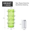 KAMMAK 8HPSYX031 glass vase shape and proportion detail image 3