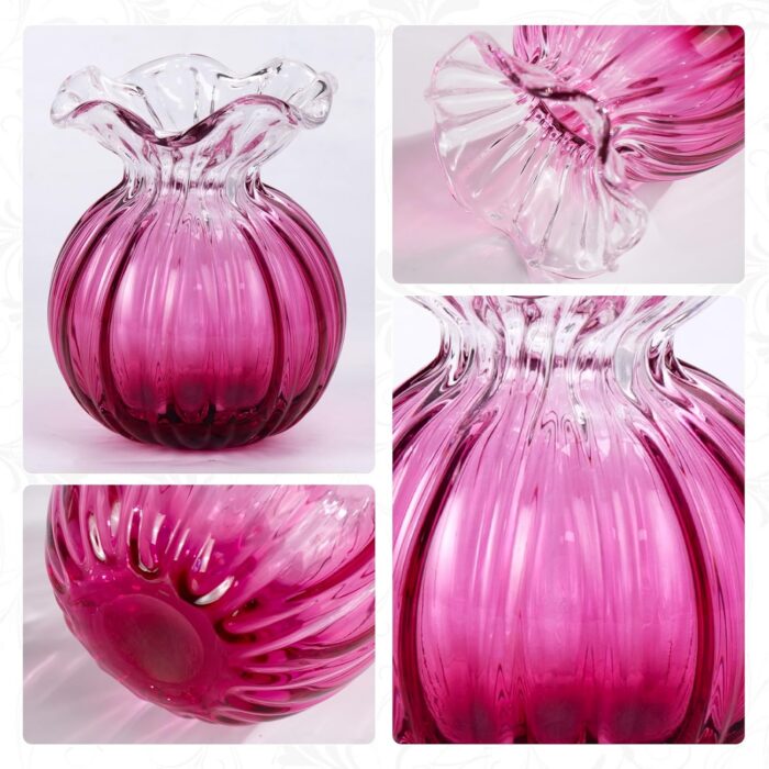 KAMMAK 8HPSYX057 glass vase close-up material texture detail image 4