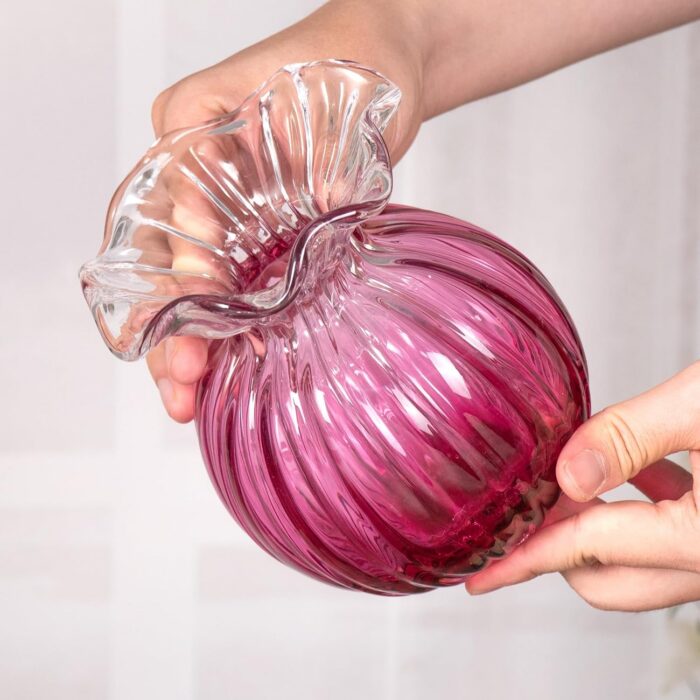 KAMMAK 8HPSYX057 glass vase scale and proportion view image 6