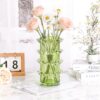 KAMMAK 8HPSYX031 glass vase side angle view showing silhouette