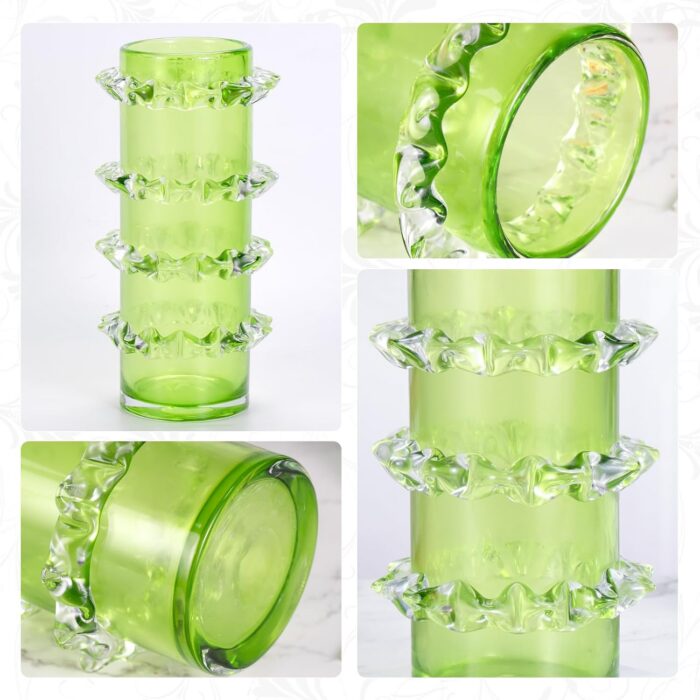 KAMMAK 8HPSYX031 glass vase close-up material texture detail image 4
