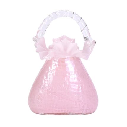 KAMMAK Colored Glass Vase, Beautiful Hand Blown Decorative Vase, Modern Art Vase for Flower Mantle Dining Table Centerpiece, Entryway Living Room Wedding Decoration (SYX32) KAMMAK 8HPSYX032 glass vase product card image