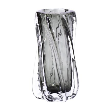 KAMMAK Colored Glass Vase, Beautiful Hand Blown Decorative Vase, Modern Art Vase for Flower Mantle Dining Table Centerpiece, Entryway Living Room Wedding Decoration (SYX33) KAMMAK 8HPSYX033 glass vase product card image