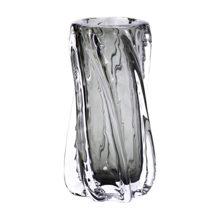 KAMMAK 8HPSYX033 glass vase front view for product display
