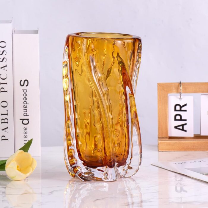 KAMMAK 8HPSYX029 glass vase close-up material texture detail image 4