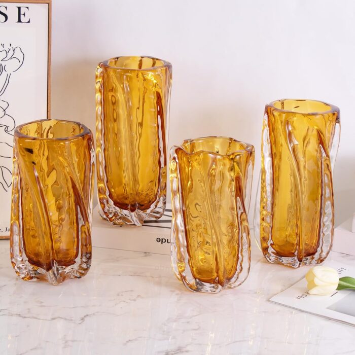 KAMMAK 8HPSYX034 glass vase decorative craft detail image 7
