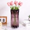 KAMMAK 8HPSYX035 glass vase side angle view showing silhouette