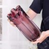 KAMMAK 8HPSYX035 glass vase styled on dining table image 5