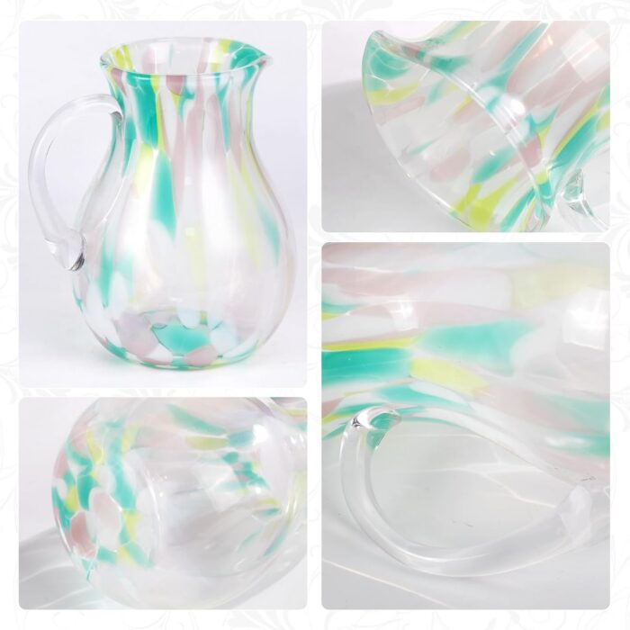 KAMMAK 8HPSYX036 glass vase close-up material texture detail image 4