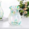 KAMMAK 8HPSYX036 glass vase styled on dining table image 5