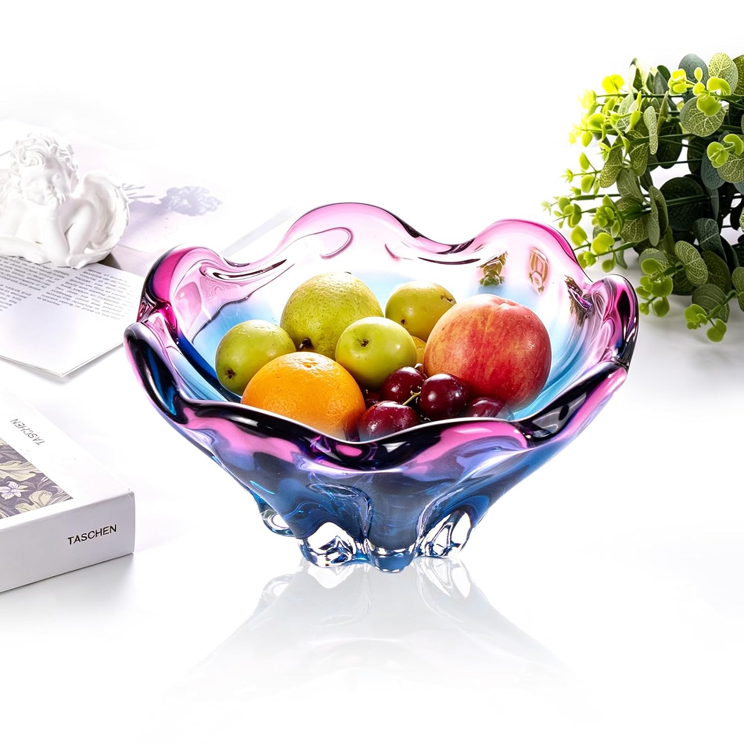 KAMMAK glass fruit bowl detail image 1