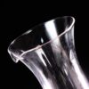 Liquor Decanter, 480ml Glass Wine Decanter, Elegant Red Wine Carafe, Unique Wine Aerator for Bar, Party, Anniversary, Home, Banquet, Idea Gift for Men and Women (HR04) KAMMAK 8SXHR004 glass decanter styled on dining table image 5