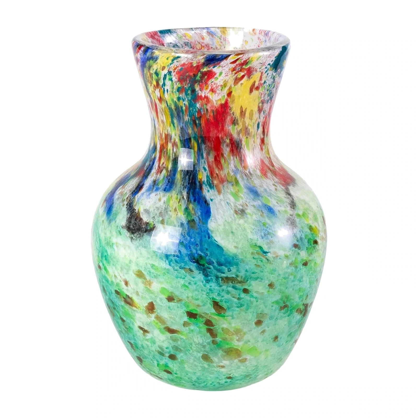 KAMMAK colored glass vase, model 8HPHL049