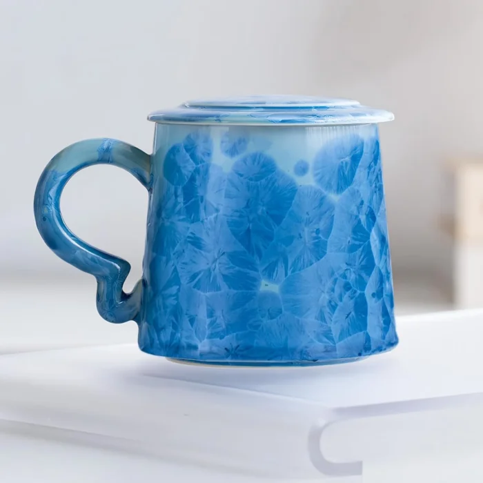 KAMMAK 7KPSP727N+728N ceramic cup and saucer close-up material texture detail image 4