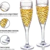 KAMMAK 7KPSP616N-US champagne flutes shape and proportion detail image 3