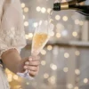 KAMMAK 7KPSP616N-US champagne flutes close-up material texture detail image 4