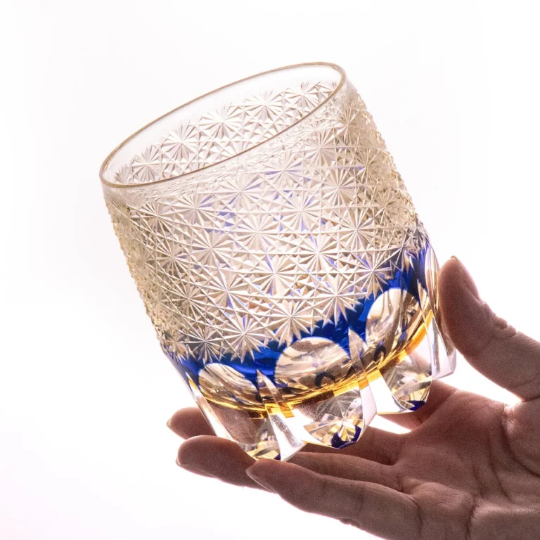 KAMMAK Cut Old Fashioned Whiskey Glasses, Set of 2 - CM002 - product image 5
