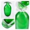 KAMMAK Emerald Green Tall Hand-Blown Art Glass Vase - SYX026 - product image 5 KAMMAK 8HPSYX026 glass vase styled on dining table image 5
