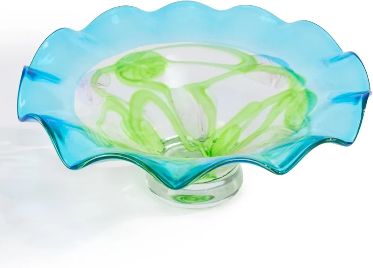 Additional view of KAMMAK HL18 decorative glass fruit bowl