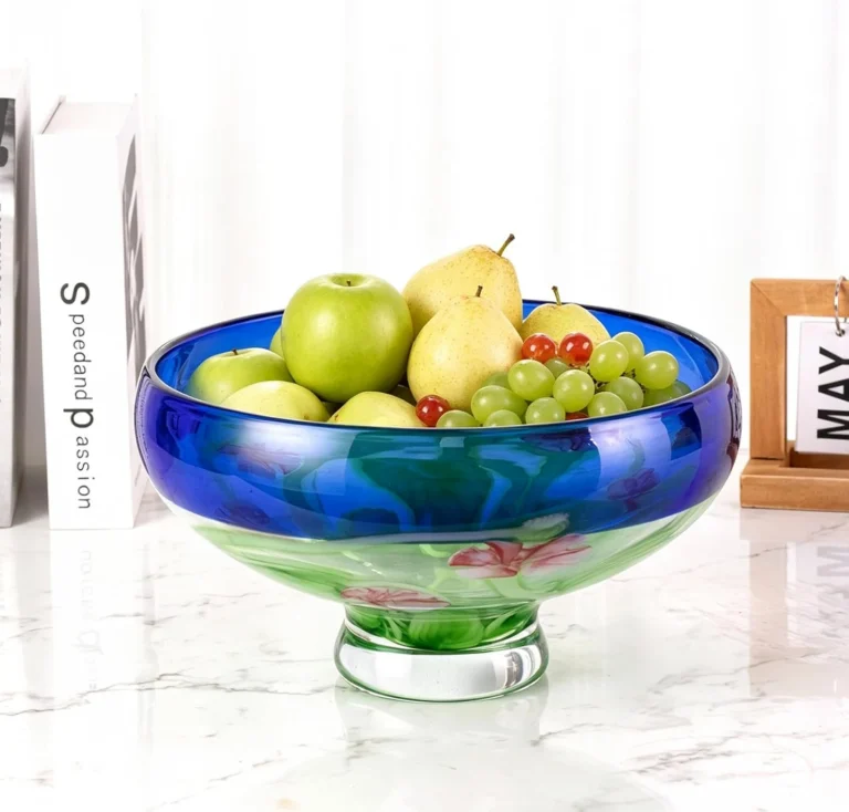 KAMMAK HL24 decorative glass fruit bowl product detail