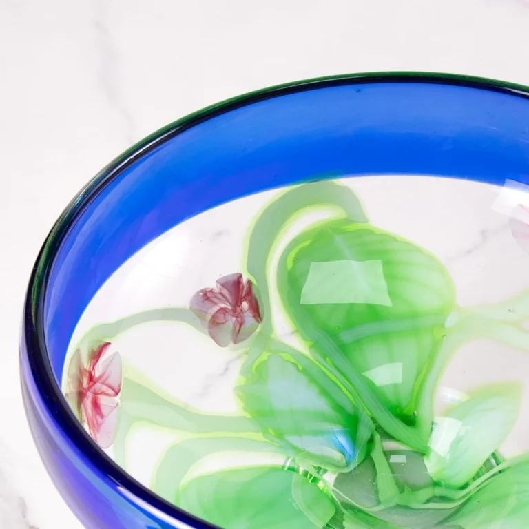 KAMMAK HL24 decorative glass fruit bowl product presentation