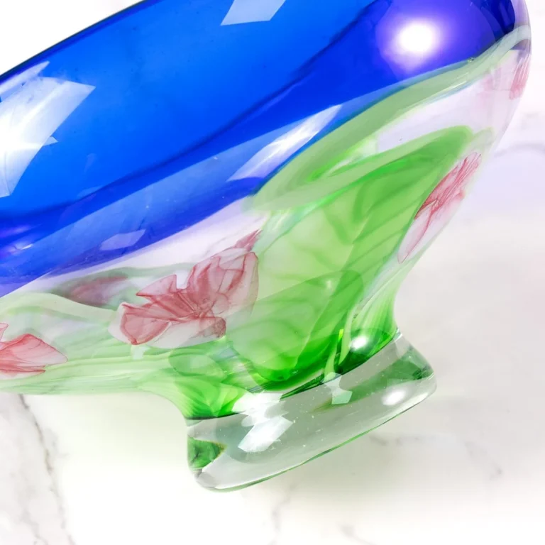 Alternate view of KAMMAK HL24 decorative glass fruit bowl