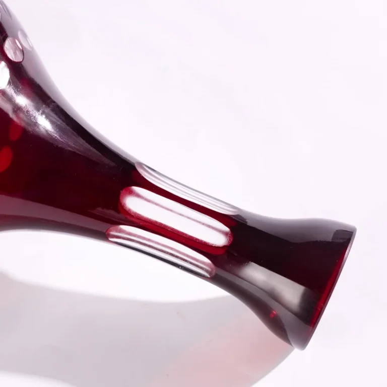 KAMMAK Hand-Blown Colored Glass Vase, 3"L x 2.2"W x 11.1"H – 8HPCM022 – product image 5