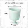 KAMMAK 7KPSP721N ceramic cup and saucer side angle view showing silhouette