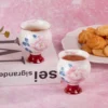 KAMMAK 7KPSP711N ceramic cup and saucer close-up material texture detail image 4