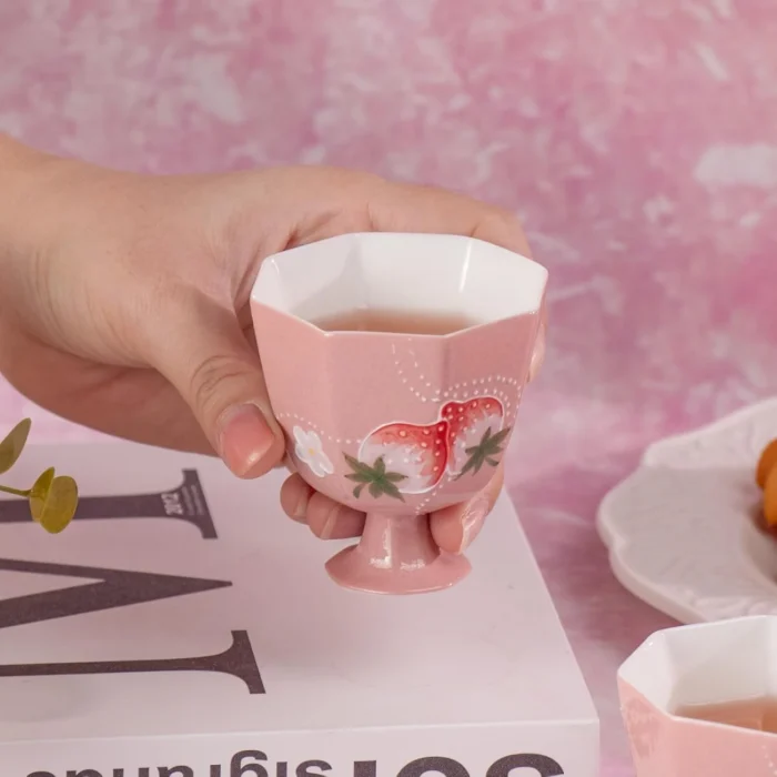 KAMMAK 7KPSP715N ceramic cup and saucer shape and proportion detail image 3