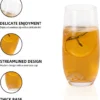 KAMMAK 771N highball glass showing tapered body and weighted base KAMMAK 7KPSP771N home decor product shape and proportion detail image 3