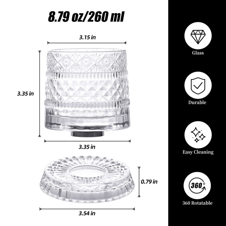 KAMMAK 8SXOJ003 whiskey glasses front view in product description