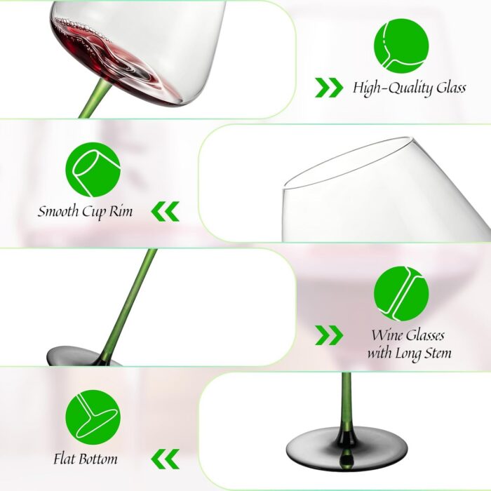 KAMMAK 8KPXH044 wine glasses shape and proportion detail image 3