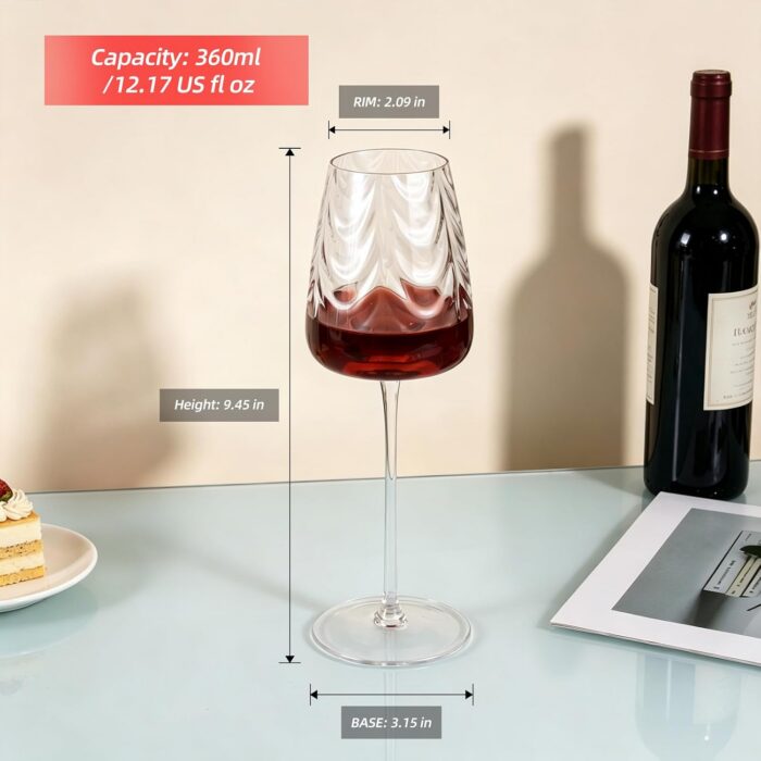 KAMMAK 8KPXH037 wine glasses shape and proportion detail image 3